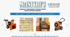 Desktop Screenshot of mcintyreslocklawn.com